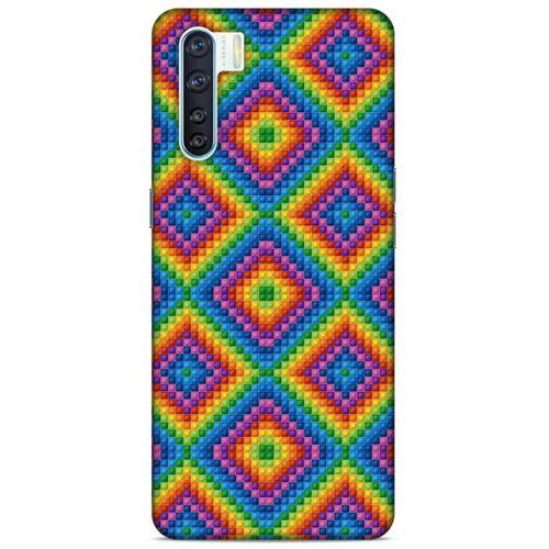 Lopard Oppo A91 Uyumlu Kılıf BloX (2) Kabı Karışık Çok Renkli