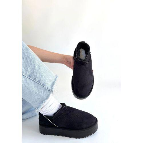 Mitay Siyah Süet Bot