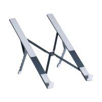 FRISBY FNC-5135ST, 10’’-17.3’’ Taşınabilir,  Katlanır, Notebook Standı, 5 Kademeli Ayarlanabilir Yükseklik, Alüminyum (Gri-Mavi)