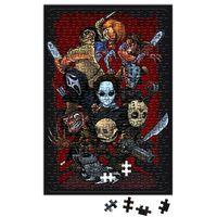 Estampa Assasinos De Filmes Feminina Korku Puzzle 240 Parça Yapboz