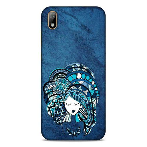 Lopard Huawei Y5 2019 Uyumlu Kılıf Sürreal Yüzler ♀ (35) Fit Design Kılıf Baskılı