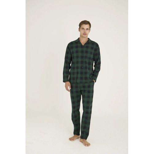 9209 Erkek Apaj Yaka Pijama Takım
