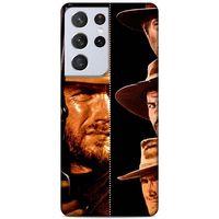 Lopard Samsung Galaxy S21 Plus Uyumlu Kılıf IMDB Film (13) Silikon Kap İyi, Kötü ve Çirkin