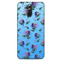Frutix Ananas 02 Huawei Mate 20 Lite Kılıf Desenli Silikon