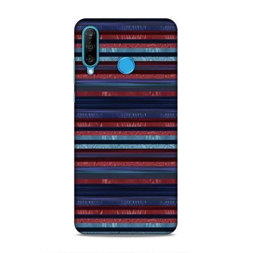 Huawei P30 Lite Uyumlu Kılıf Utopia (9) Kılıf Sarı Lacivert
