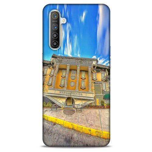 Oppo Realme XT Kılıf Dünya Mimarisi (39) Liquid Crystal Kılıf WonderWork USA