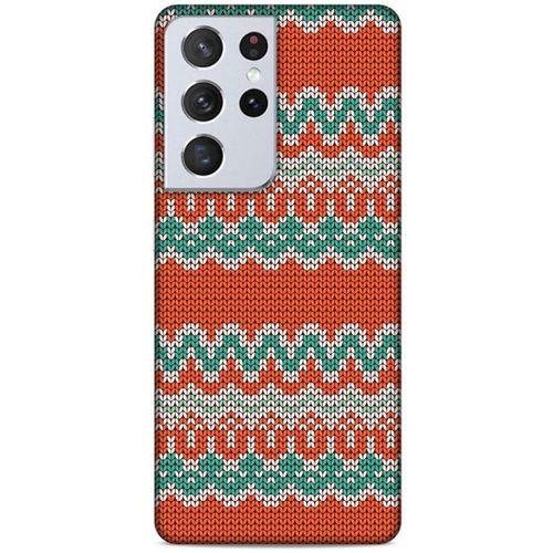 Lopard Samsung Galaxy S21 Ultra Uyumlu Kılıf Kazak (49) Ultra Silikon Kılıf