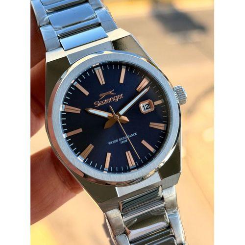 Slazenger Damatlık Ve Takım Elbiye Özel Çelik Kordon 10 Atm Suya Dayanıklı Erkek Kol Saati L2610.390