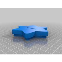 Küçük Domuz Bankası Magen David İsrail Yıldızı Şeklinde 3D Baskı (Bu ürün Sadece Plastik parçadır - Almadan Önce Soru Sorabilirsiniz)