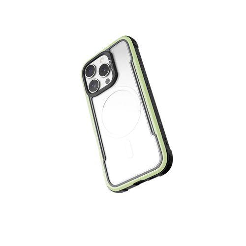 Apple iPhone 16 Pro Kılıf M-safe Şarj Özellikli Airbagli Raptic Shield Serisi Şeffaf Arka Yüzey Kapak