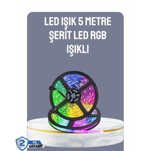 Kumandalı 5 Metre Şerit Led Dekoratif Aydınlatma