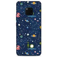 Huawei Mate 20 Pro Uyumlu Kılıf Mavi Delisi (25) Antişok Kapak Space