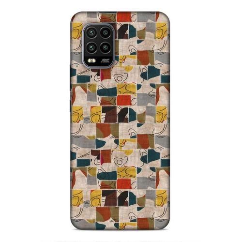 Xiaomi Mi 10 Lite Uyumlu Kılıf Romans (9) Kılıf Sarı Lacivert