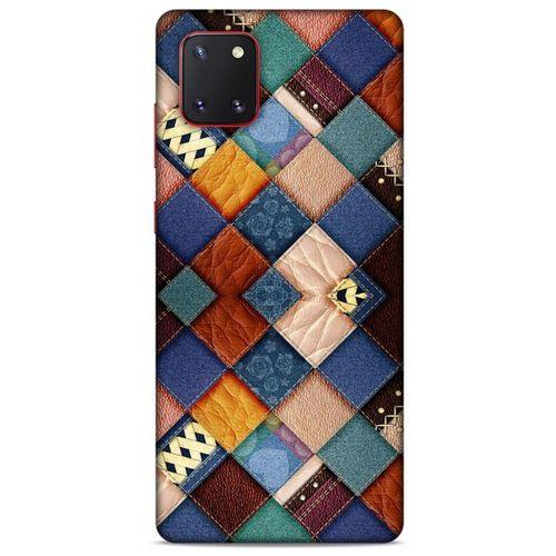 Samsung Galaxy Note 10 Lite Kılıf Patchwork (31) TPU Kılıf Karışık Renkli