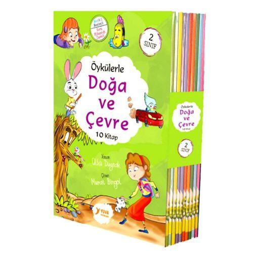 Yuva Doğa ve Çevre 2.Sınıf Hikaye Seti 10Lu 64er syf