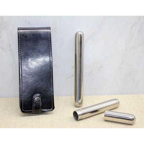 Deri Kılıflı İkili Paslanmaz Çelik  Tüpü Alk3890