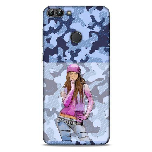 Sokak Modası 99 Huawei Psmart Kılıf Desenli Silikon