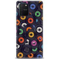 Samsung Galaxy A91 / S10 Lite Kılıf HD Baskılı Kılıf - Plaklar + Tam Ekran Koruyucu