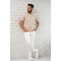 San&Fa Slimfit Fermuar Kapamalı Rayon Kumaş Likralı Polo Yaka T-shirt