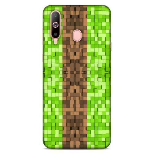 Lopard Samsung Galaxy A60 Uyumlu Kılıf PiXel (7) Telefon Kılıfı Yuvarlak