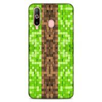 Lopard Samsung Galaxy A60 Uyumlu Kılıf PiXel (7) Telefon Kılıfı Yuvarlak