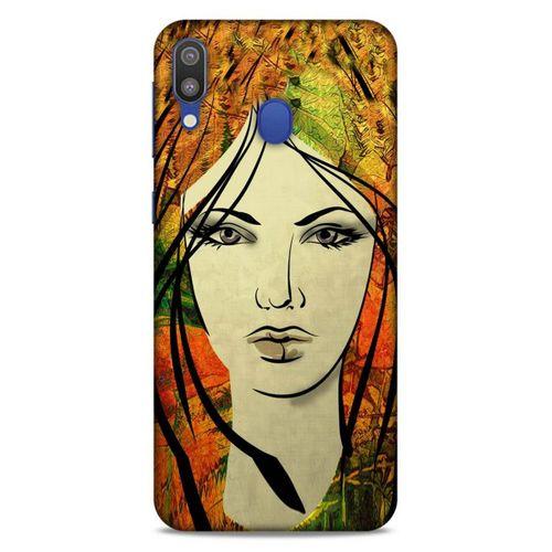 Lopard Samsung Galaxy M20 Uyumlu Kılıf Sürreal Yüzler ♀ (29) Arka Koruma Kılıfı Baskılı