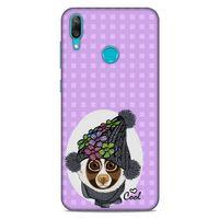 Animax Bereli Lemur Huawei Y7 2019 Kılıf Desenli Silikon