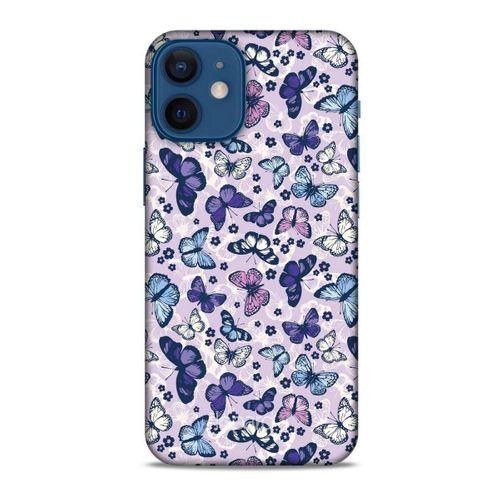 Apple iPhone 12 Mini Kılıf Kelebek Etkisi (28) Arka Kapak Karışık Renkli