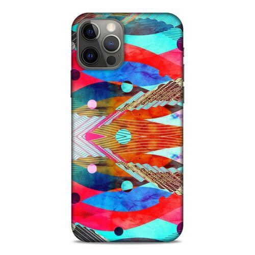 Lopard Apple iPhone 12 Pro Uyumlu Kılıf Manipülasyon ☻ (10) Full Koruma Kılıfı Desenli