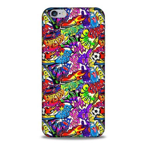 Graffitix (25) Desenli Silikon Kapak Apple Iphone 6 Kılıf