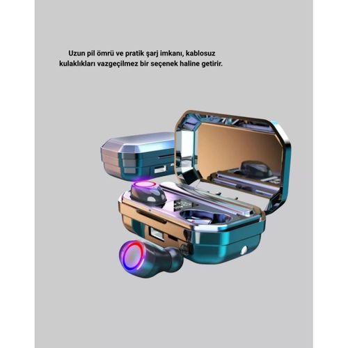 Bluetooth Kablosuz Kulaklık 4 Saat Kullanım Şarj Kutulu Düşük Enerji Tüketimli
