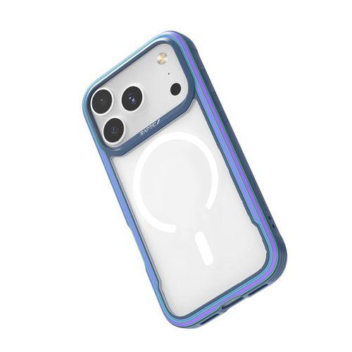 Apple iPhone 17 Pro Max Kılıf M-safe Şarj Özellikli Airbagli Raptic Shield Serisi Şeffaf Arka Yüzey Kapak