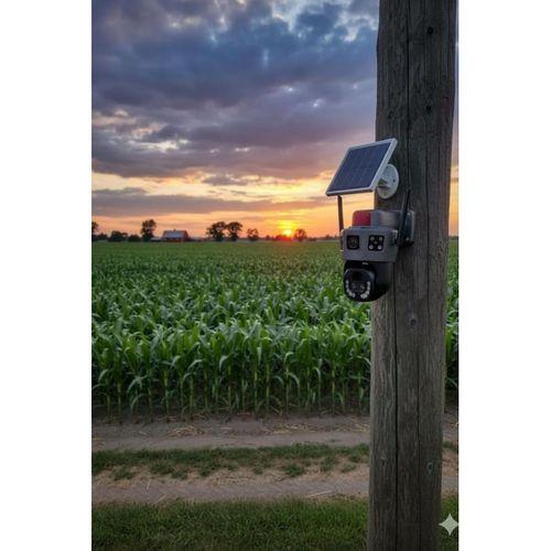 O-kam 6020 4G E Sim Özellikli Solar 10X Optik Zoom Kamera