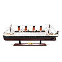 Özel Tasarım Ahşap Işıklı Titanik Gemi