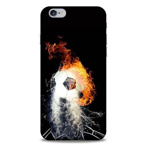 Lopard Apple Iphone 6S Plus Uyumlu Kılıf FireX (35) Fit Design Kılıf Futbol