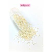 Kesme Cam Boncuk 2mm - 60 Gram - Krem - BNC384