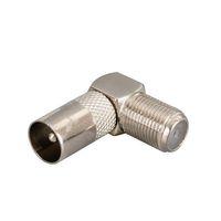 Powermaster PM-34398 F Konnektör Dişi - 60 Ohm Erkek L Tip Çevirici
