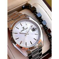 Daniel Klein Klasik Erkek Kol Saati Çelik Kordon 3 ATM Suya Dayanıklı Bileklik Hediyeli VS.BLKT.0607