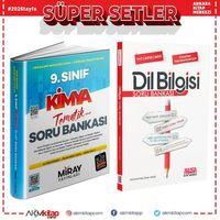 Miray 9.Sınıf Kimya ve AKM Dil Bilgisi Soru Bankası Seti 2 Kitap