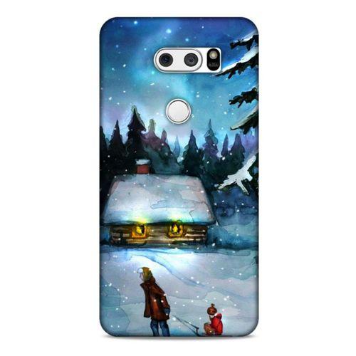 LG K50S Kılıf Snowix (38) Neo Hybrid Kılıf Beyaz Mavi