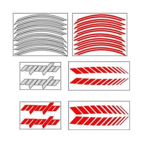 SEVGENT Reflektör Kırmızı Racing Şerit 2