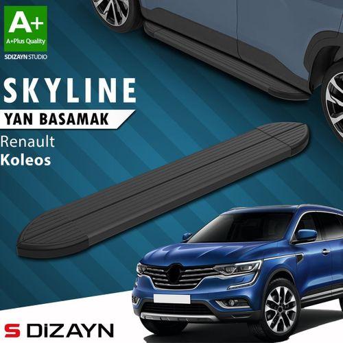 S-Dizayn Renault Koleos 2 Skyline Siyah Yan Basamak 163 Cm 2016 Üzeri A+ Kalite