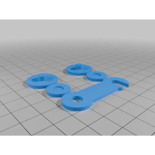 Uzatılmış Dolap Kilidi 3D Baskı (Bu ürün Sadece Plastik parçadır - Almadan Önce Soru Sorabilirsiniz)