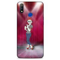Casper Via S Kılıf FunnyMaX (50) Shockproof Kılıf Koyu Pembe Kedi
