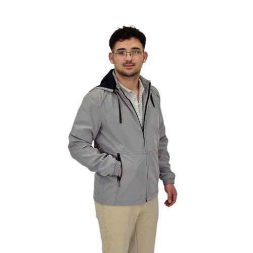 Erkek Mevsimlik Kapüşonlu Softjel Spor Mont 8077 BGL-ST04371