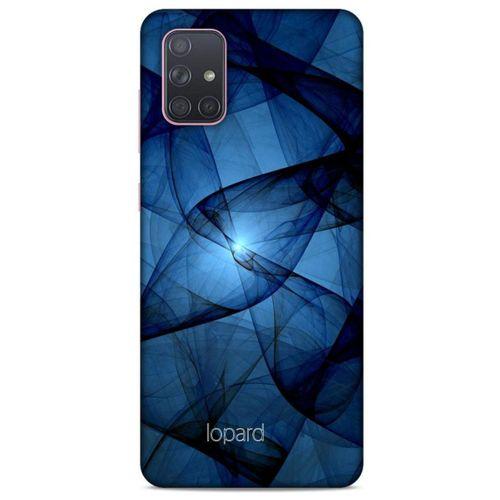 Samsung Galaxy A71 Kılıf Pastel Renkler (13) Silikon Kap Lacivert