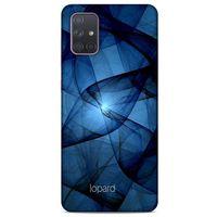 Samsung Galaxy A71 Kılıf Pastel Renkler (13) Silikon Kap Lacivert