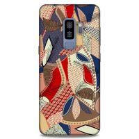 Lopard Samsung Galaxy S9 Plus Uyumlu Kılıf Soyut Sanat (41) Baskılı Tank Kılıf