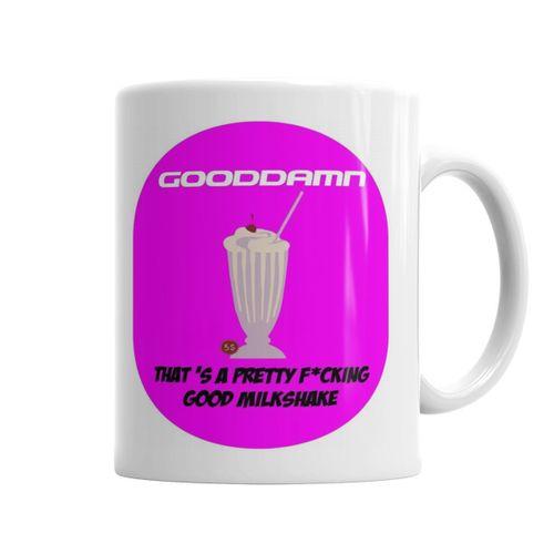 Pulp Fiction Milkshake Quote Kupa Bardak Porselen