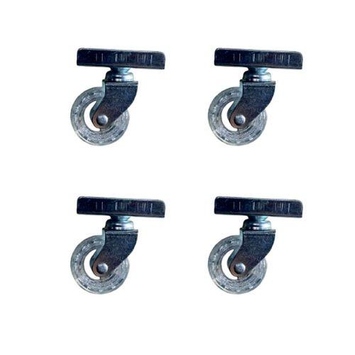 Furç Uzun-Sunta Bilyalı Teker - 20x50 - Şeffaf - 18MM HKS189 - 4 Adet